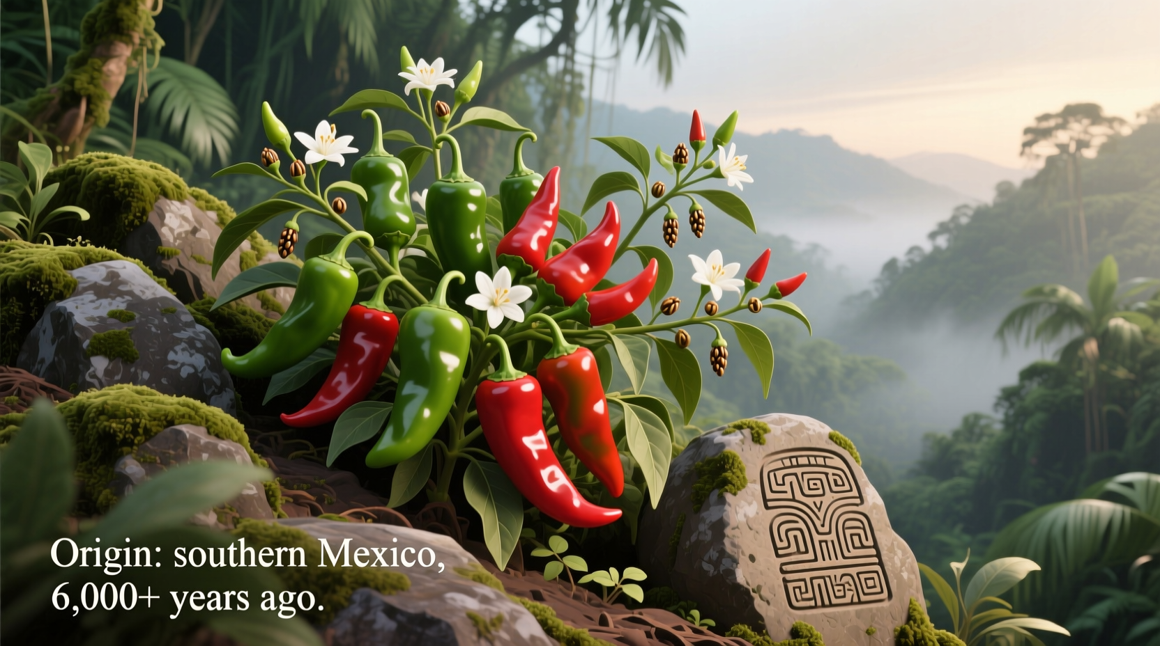 origin of chili peppers where they come from