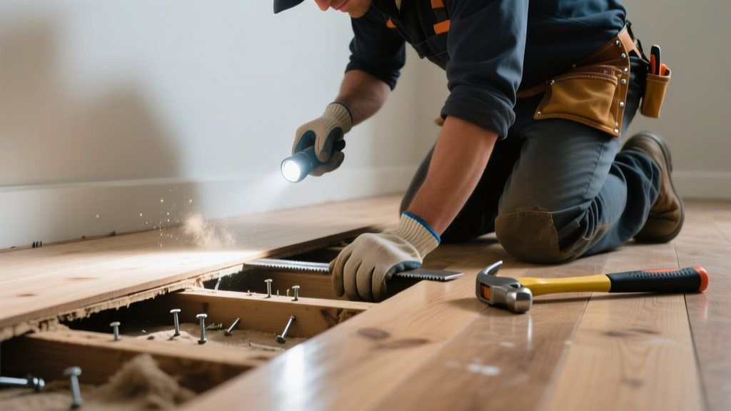 Fixing a Squeaky Subfloor Making Unusual Noises