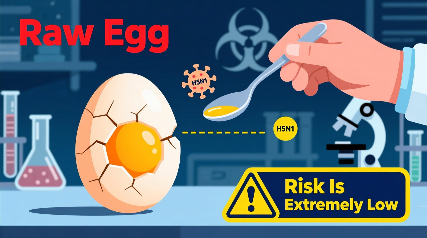 can you get bird flu from runny eggs