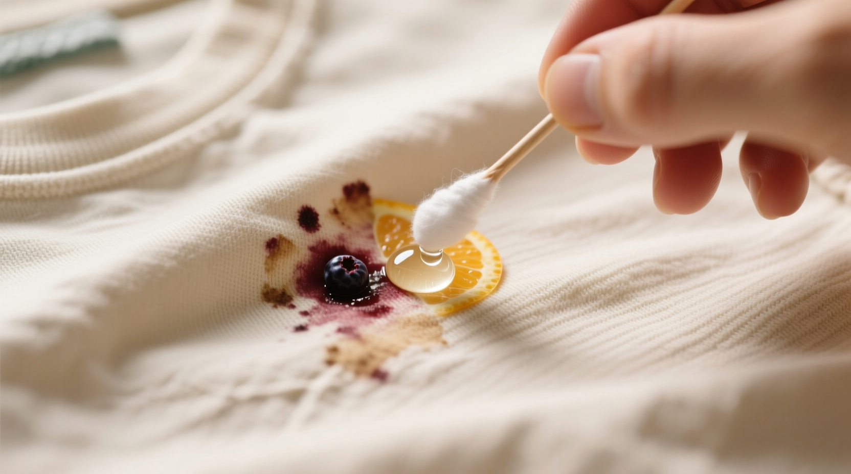 berry stain removal for cotton band tees