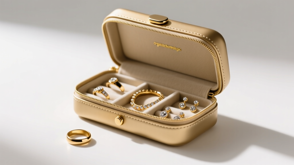 Best Gold Jewellery Organiser Pouch for Travel (2024)