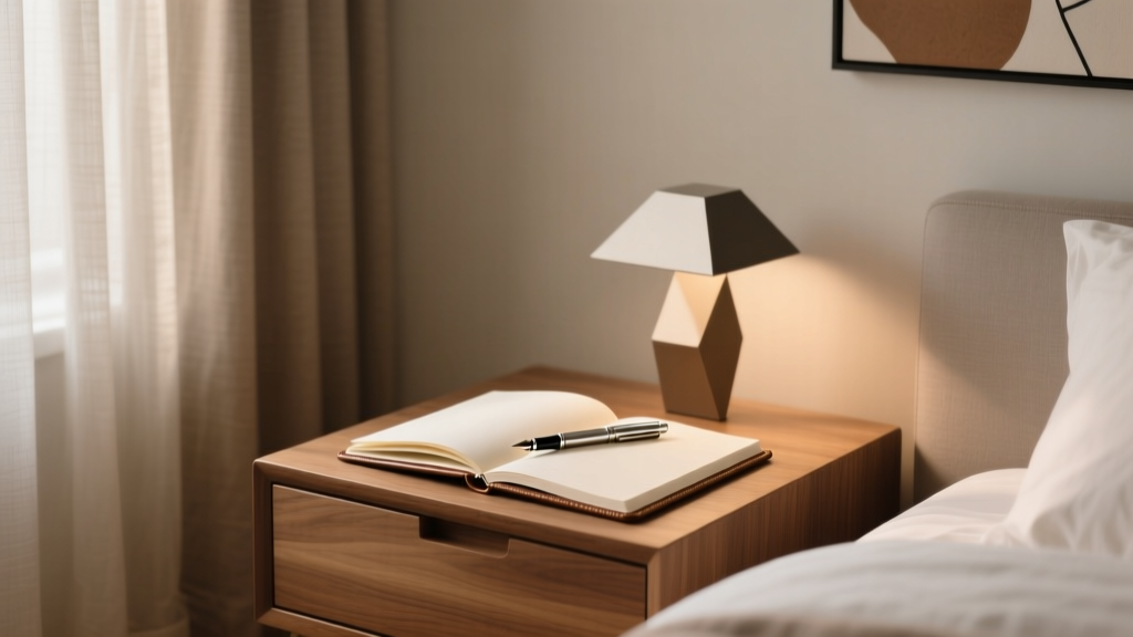 Best Bedroom Bedside Notebook and Pen - The Decor Mag