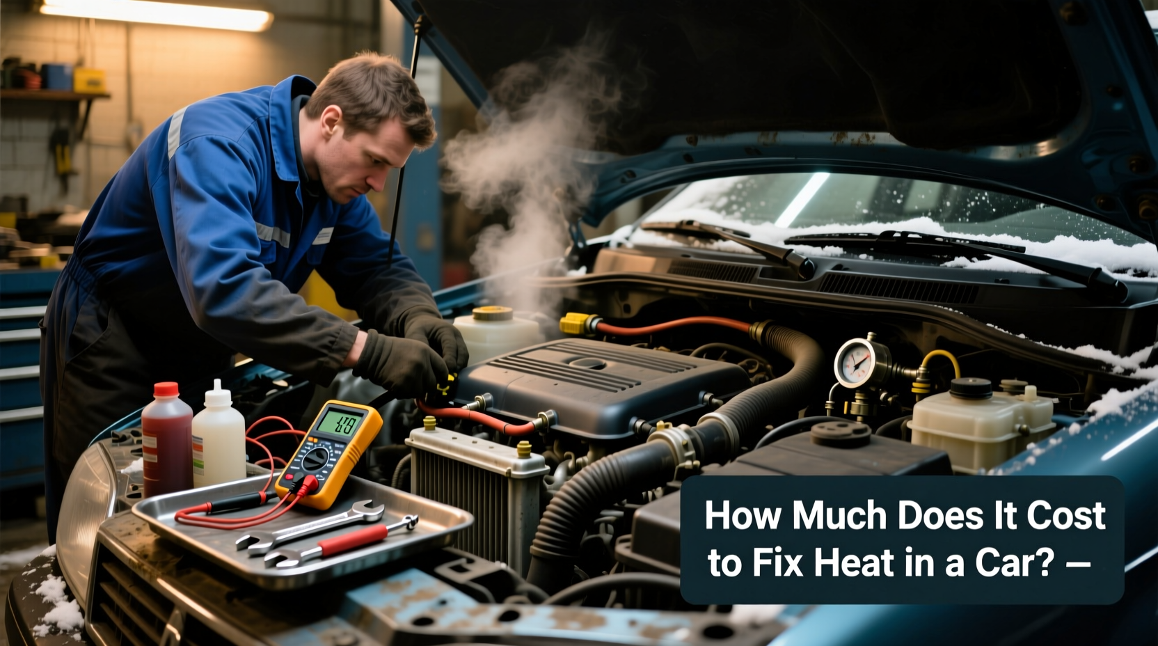 how much does it cost to fix heat in car