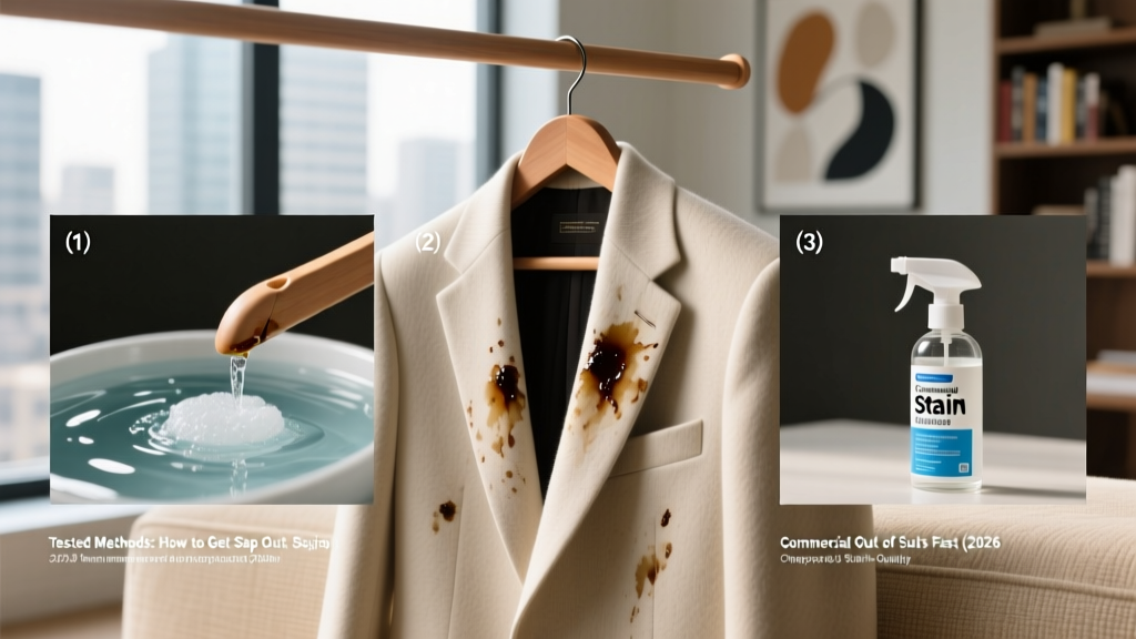 Tested Methods: How to Get Sap Out of Suits Fast (2026)