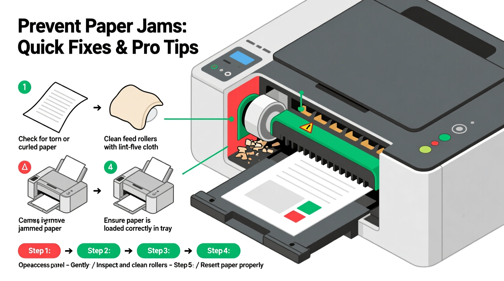 why does my printer jam constantly and how to avoid future paper jams