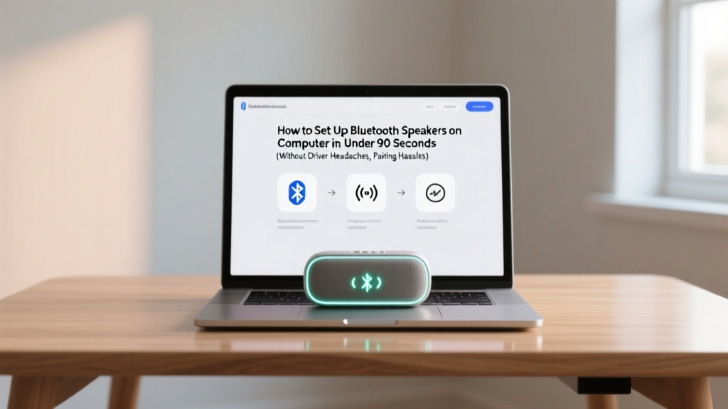 Bluetooth Speakers on Computer: Fast Setup (2026)