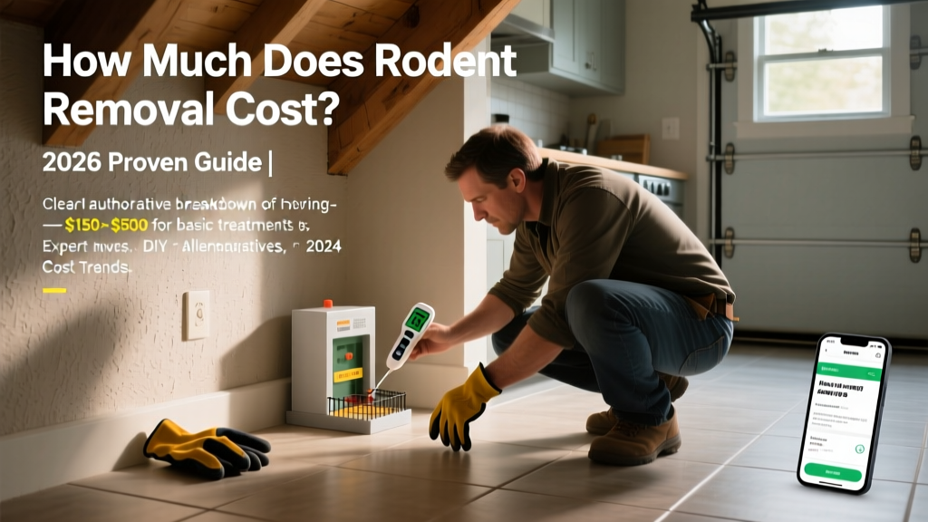 How Much Does Rodent Removal Cost? 2026 Proven Guide