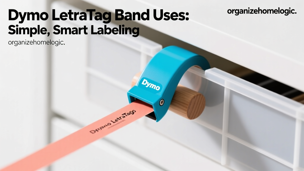 Dymo LetraTag Band Uses: Simple, Smart Labeling