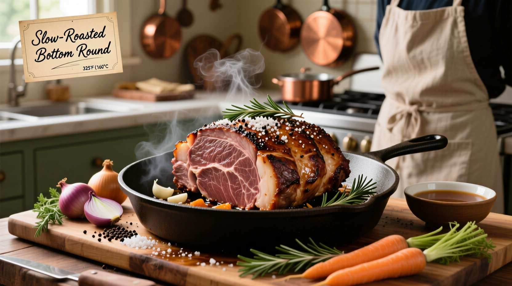 how do you cook a bottom round roast