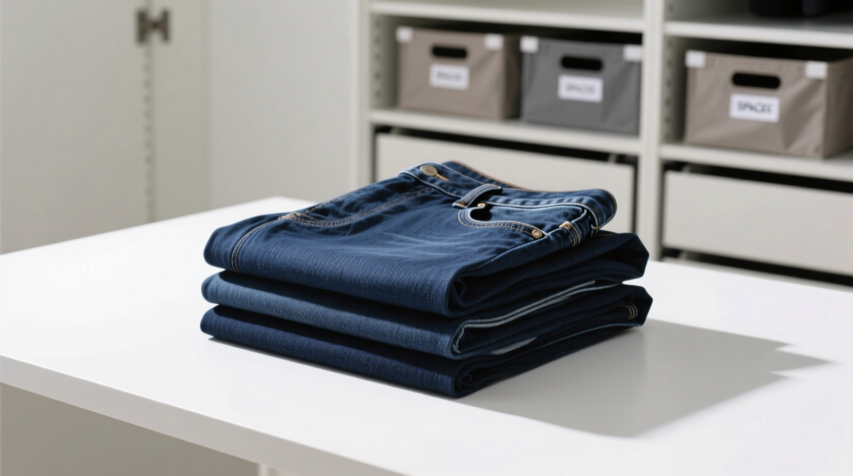 folded jeans vs hanging jeans the creasing truth