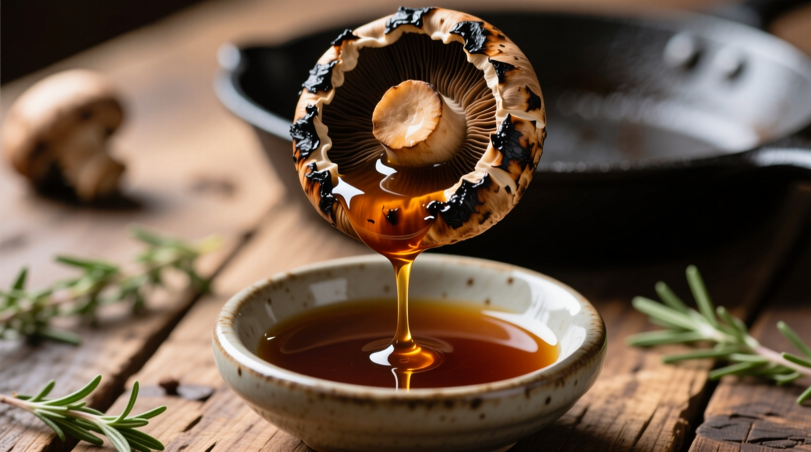 save the liquid from roasting mushrooms for a savory u
