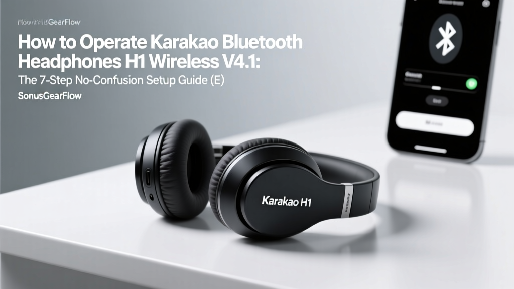 Karakao H1 V4.1 Bluetooth Headphones Guide (2026)