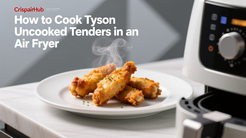 How to Cook Tyson Uncooked Tenders in an Air Fryer