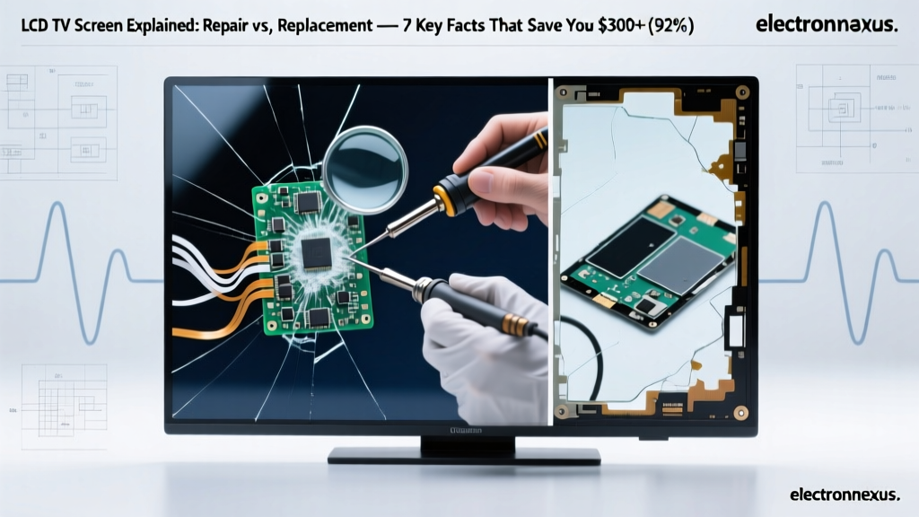 LCD TV Screen Explained: Repair vs. Replacement — 7 Key Facts That Save You $300+ (and Why 92% of 'Cracked Screen' Repairs Are a Waste)