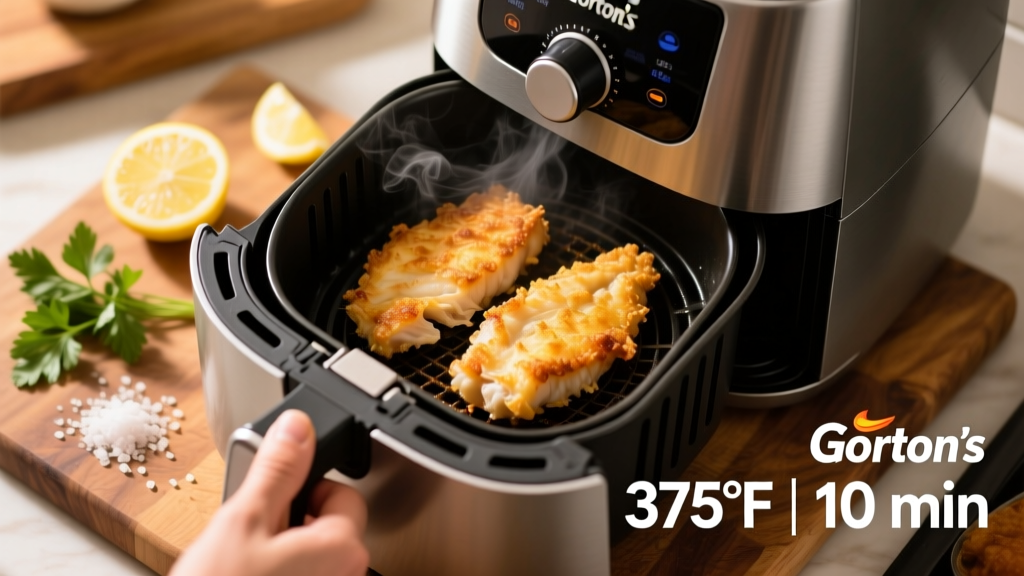 Crispy Gorton Frozen Fish in Air Fryer (Easy!)