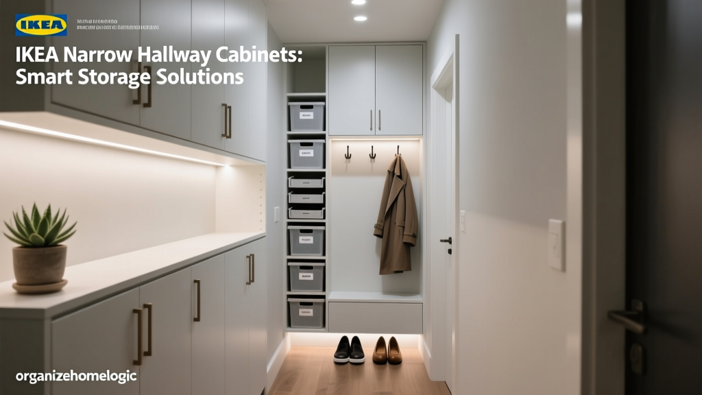 IKEA Narrow Hallway Cabinets: Smart Storage Solutions