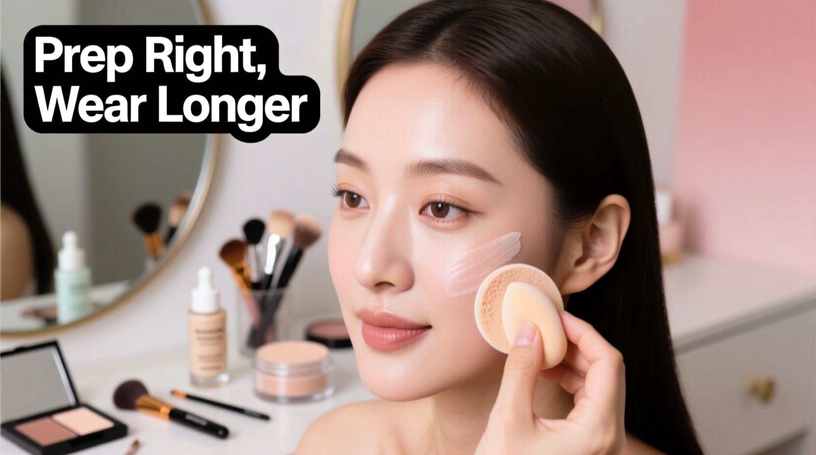 how to prep your face before makeup for a smooth long lasting look