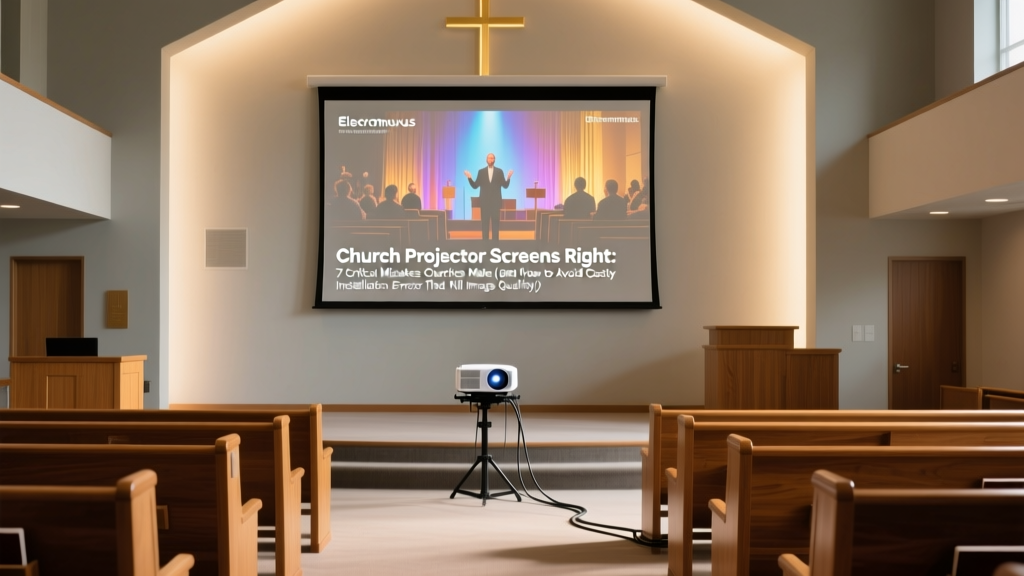 Church Projector Screens Right: 7 Critical Mistakes Churches Make (and How to Avoid Costly Installation Errors That Kill Image Quality)