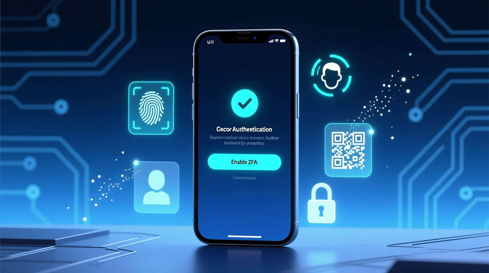 enable two factor authentication to add extra security
