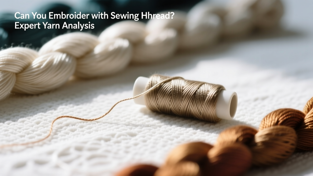 Can You Embroider with Sewing Thread? Expert Yarn Analysis