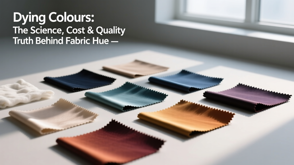 Dying Colours: The Science, Cost & Quality Truth Behind Fabric Hue