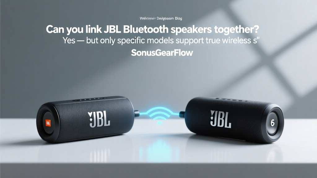 JBL Speaker Pairing: Compatible Models & Setup (2026)