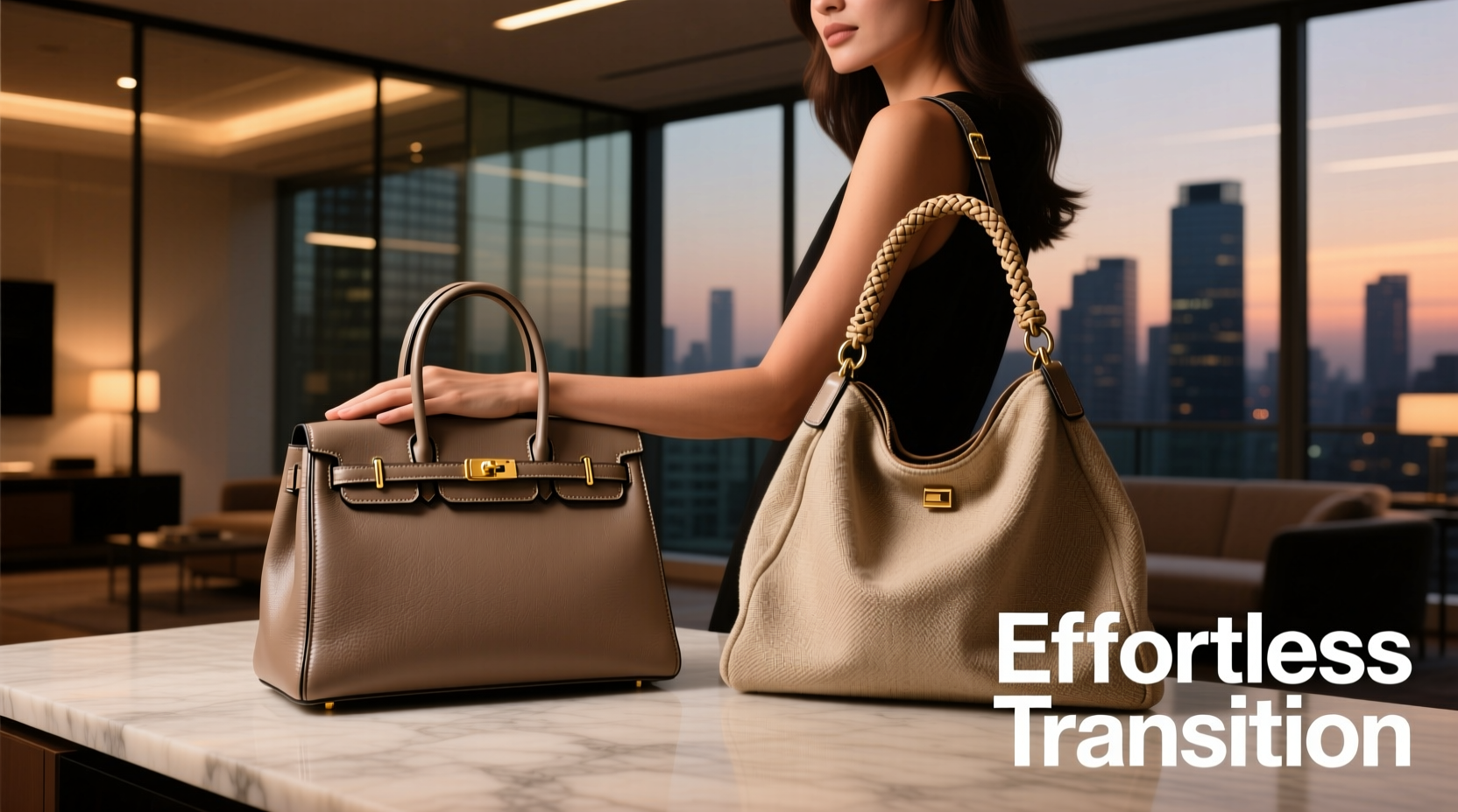 structured handbag vs slouchy hobo which transitions from office to evening effortlessly