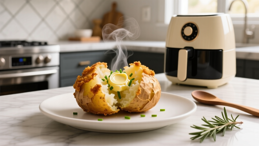 Perfect Air Fryer Baked Potato in 45 Minutes
