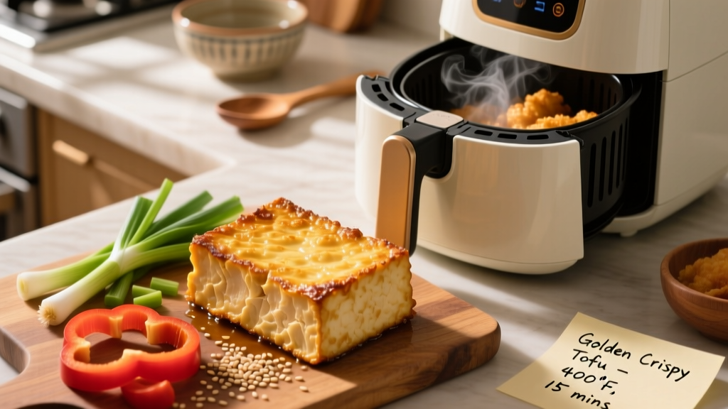 Air Fryer Extra Firm Tofu: Crispy, Golden & Oil-Light