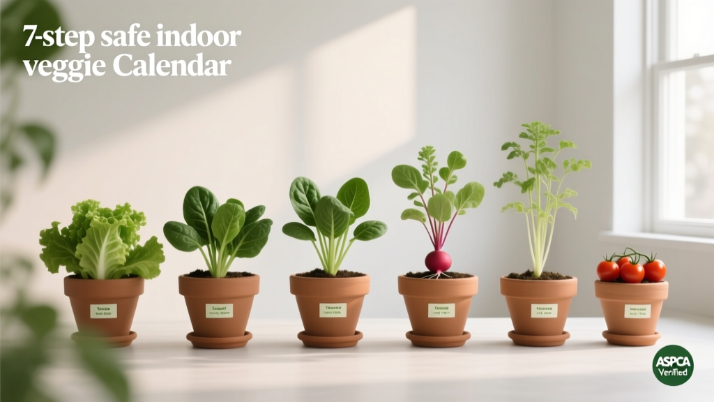 Toxic to Cats: Safe Indoor Veggie Planting Guide