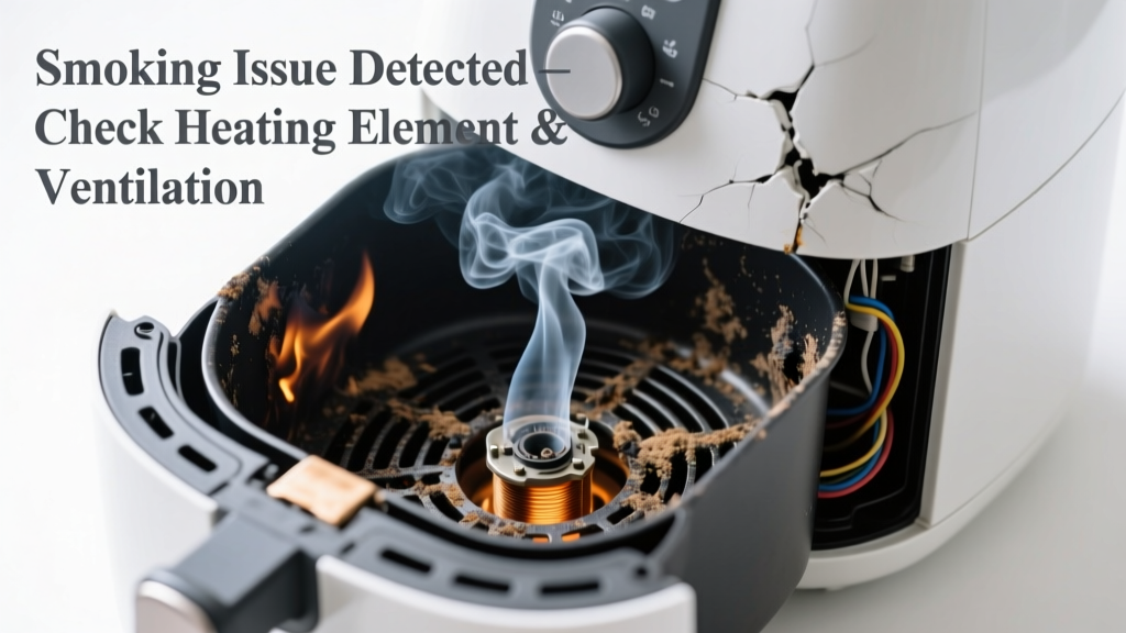 Air Fryer Smoking & Smelling Bad: Quick Diagnosis