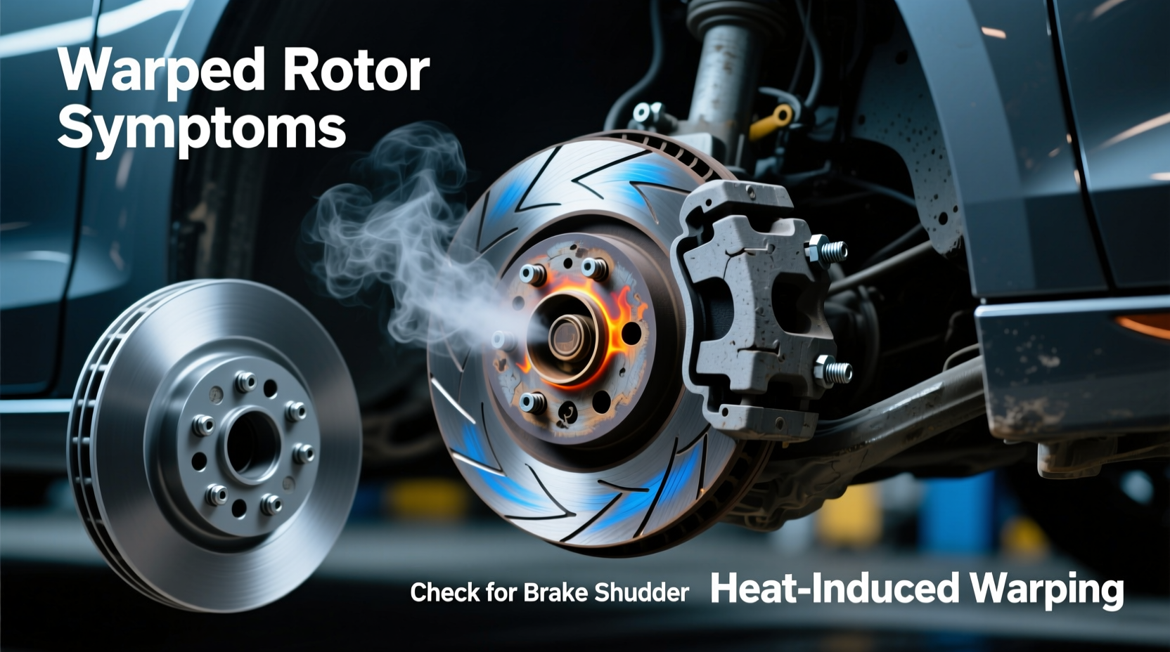 why does my car shake when braking diagnosing warped rotors