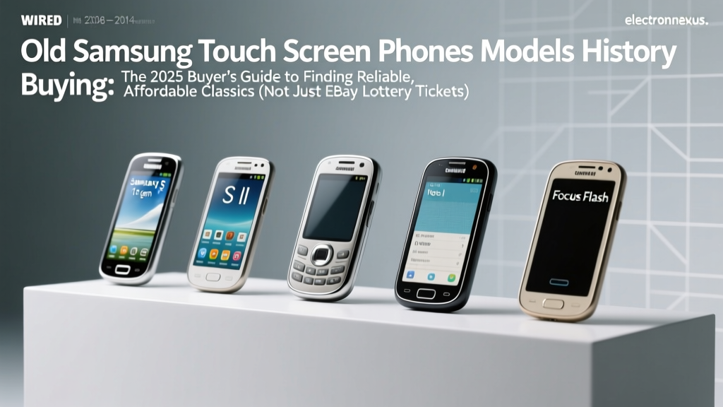 Old Samsung Touch Screen Phones Models History Buying: The 2025 Buyer’s Guide to Finding Reliable, Affordable Classics (Not Just eBay Lottery Tickets)