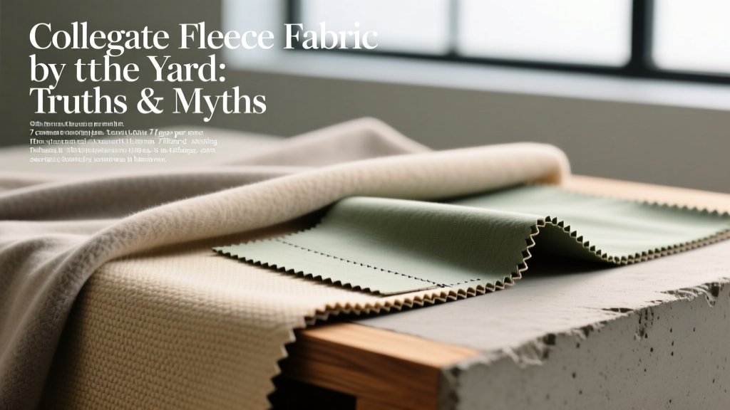 Collegiate Fleece Fabric by the Yard: Truths & Myths