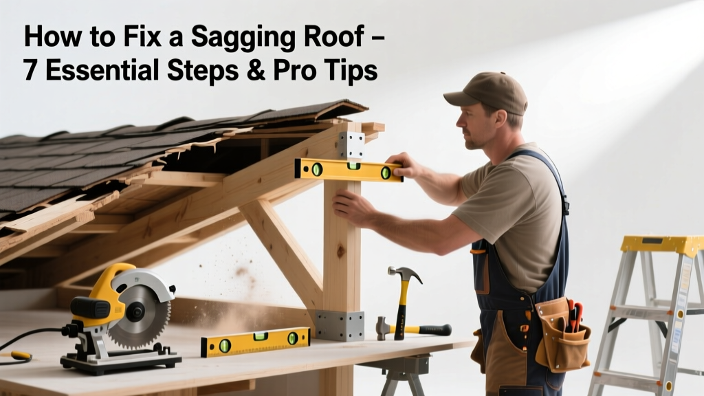 How to Fix a Sagging Roof: DIY Steps and Pro Tips