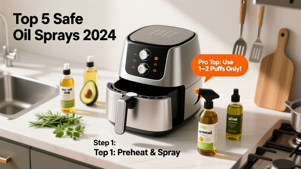 Best Oil Sprays Safe for Air Fryers (2024 Guide)