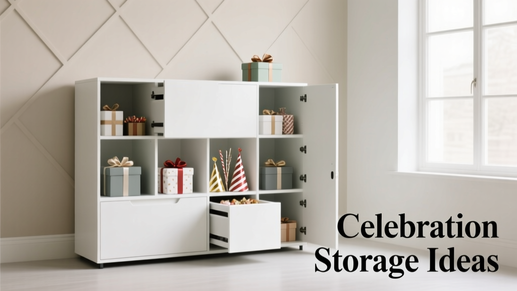 Smart, Stylish & Space-Saving Celebrations Storage Ideas for Year-Round Joy