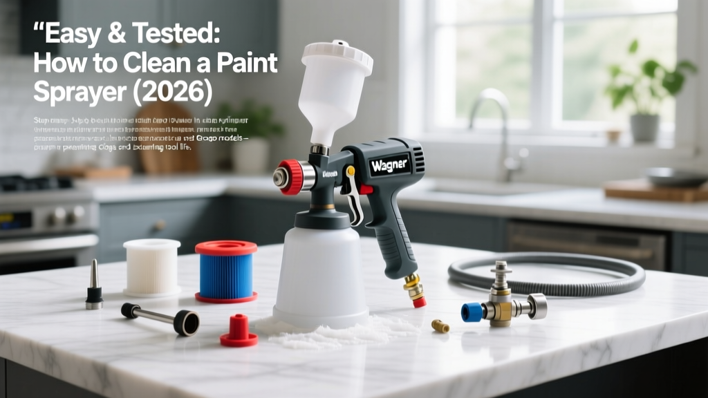 Easy & Tested: How to Clean a Paint Sprayer (2026)