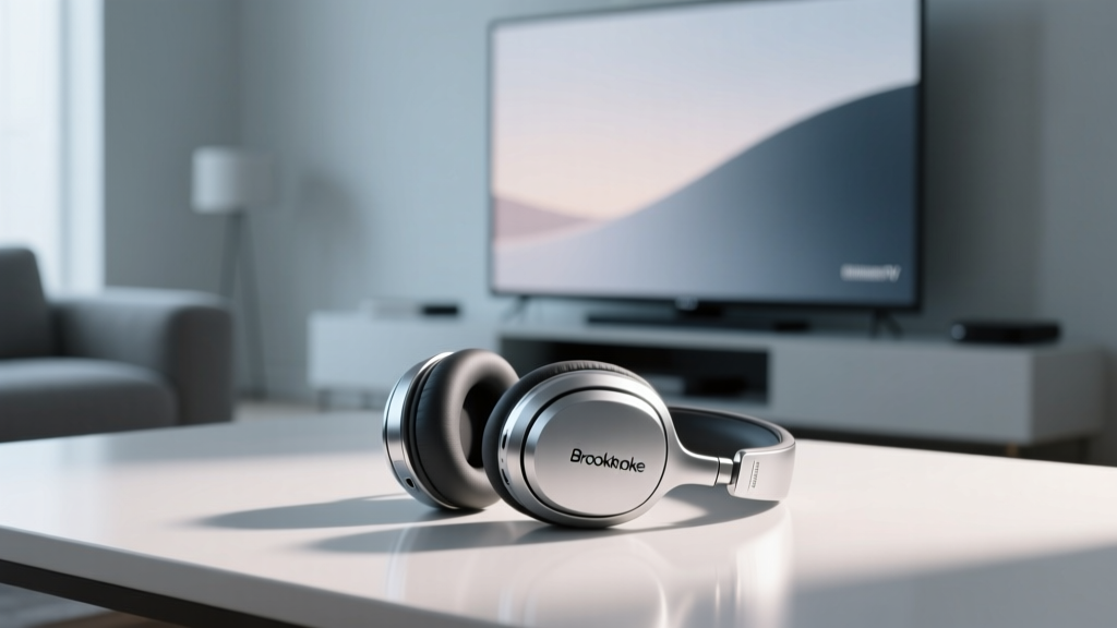 Brookstone Digital Wireless TV Headphones Setup Guide
