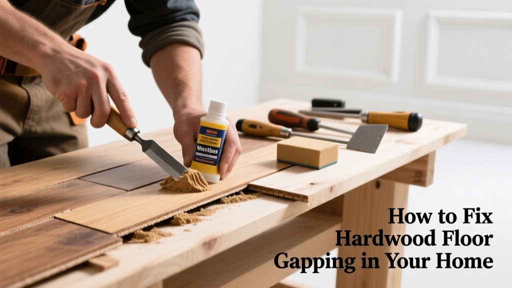 How to Fix Hardwood Floor Gapping in Your Home
