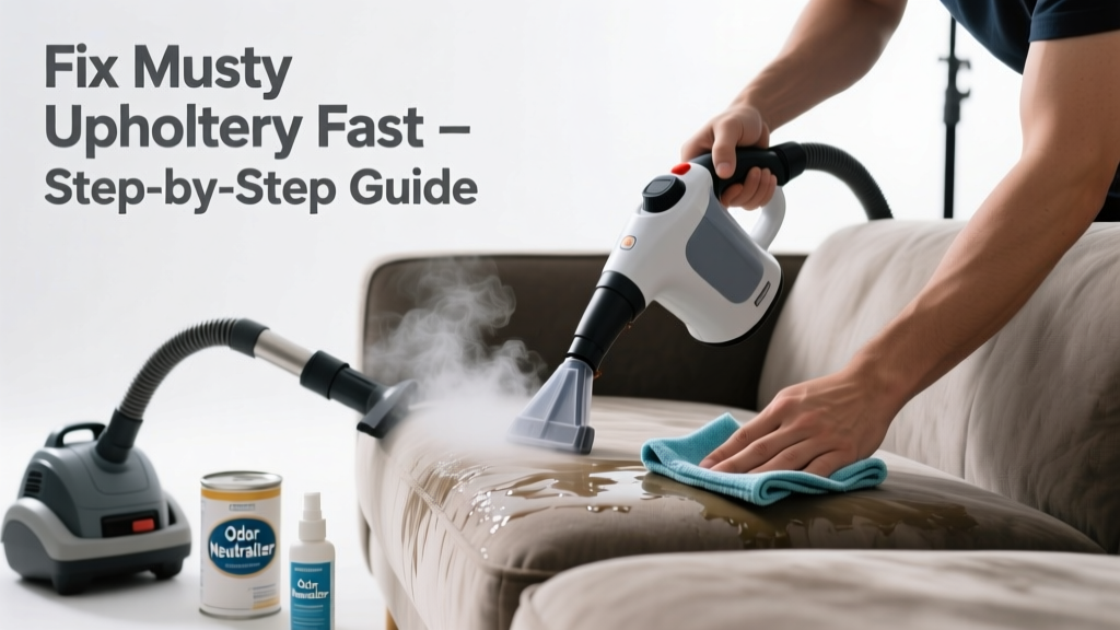 How to Fix Musty Smell in Upholstery Fast