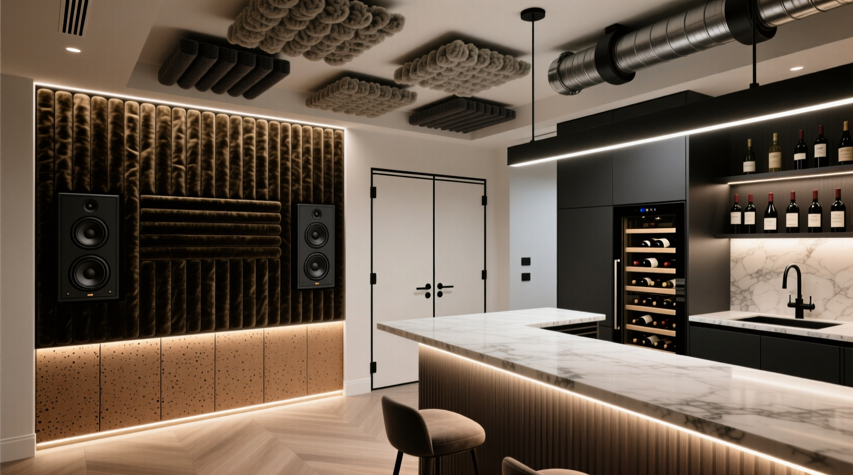 View of Best Soundproofing Ideas For Home Bars In Apartments And Condos