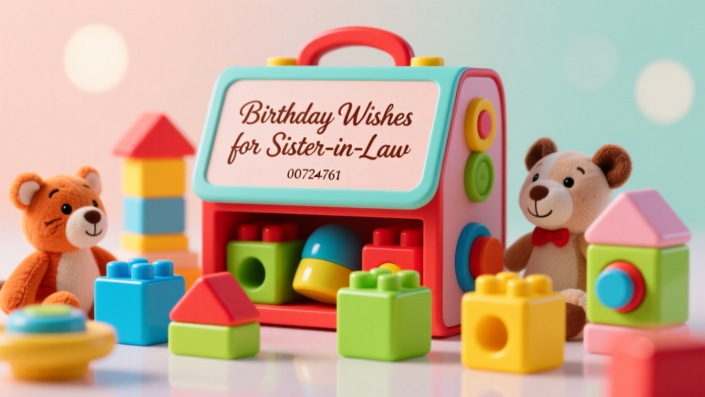 Thoughtful, Safe, and Age-Appropriate Birthday Wishes for Your Sister-in-Law: A Child Safety and Toy Industry Perspective