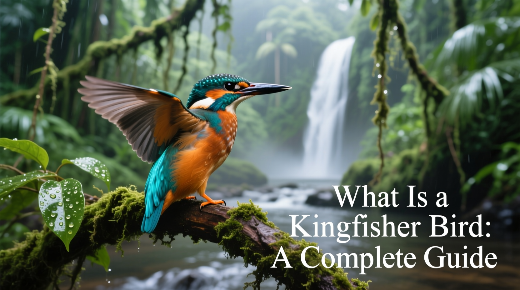 what is a kingfisher bird