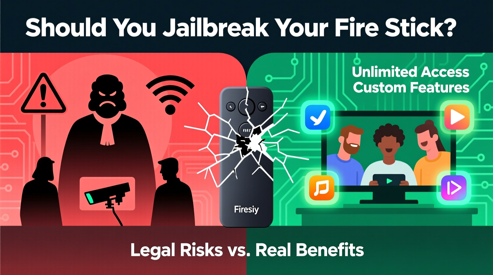 should you jailbreak your fire stick legal risks and real benefits
