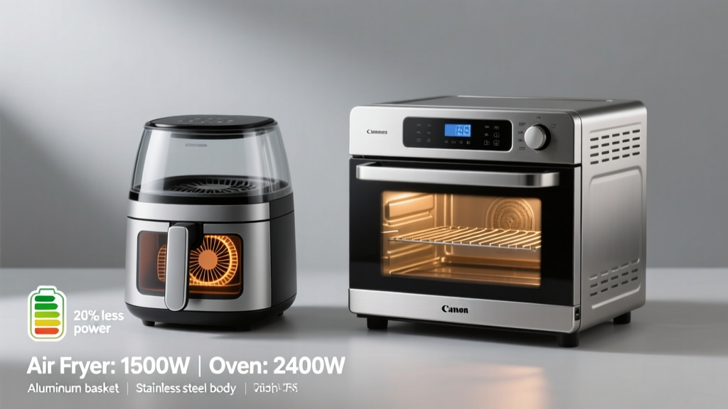 Air Fryer vs Oven: Electricity Use Compared