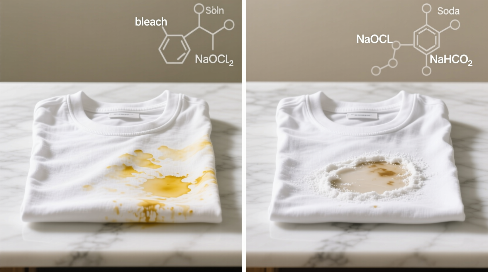 is bleach or baking soda better for white clothes