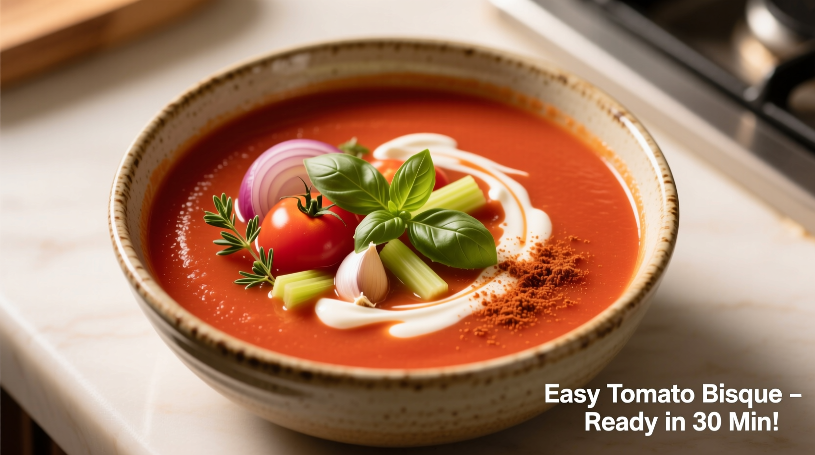 Easy Tomato Bisque Soup Recipe: Creamy in 30 Minutes
