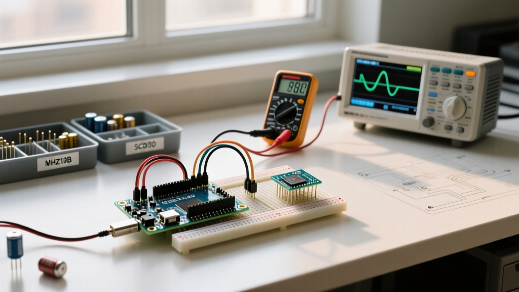 Arduino CO2 Sensor Interfacing: Beginner Wiring Guide