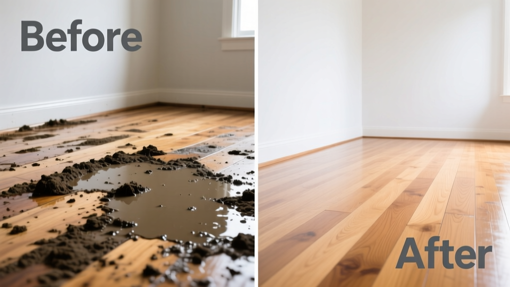 How to Remove Mud from Hardwood Floors Safely
